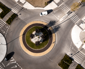 Правила проезда нерегулируемых перекрестков